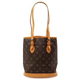 Petit Bucket Louis Vuitton Monogram marrone