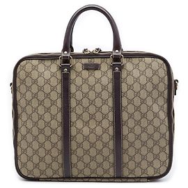 Bolso Business Gucci GG Supreme Beige