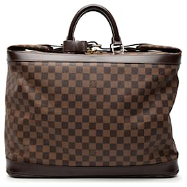Borsa da viaggio Louis Vuitton Damier Ebene Grimaud marrone