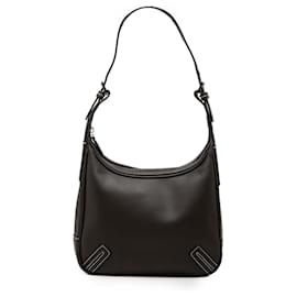 Borsa a tracolla Burberry in pelle marrone