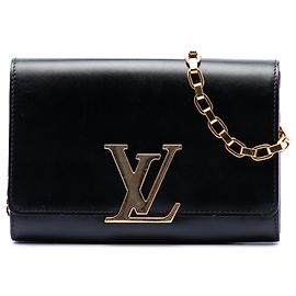 Borsa a Spalla Louis Vuitton Louise Chain GM Nera