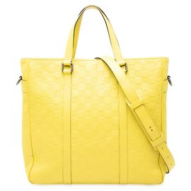 Borsa Louis Vuitton Damier Infini Tadao gialla