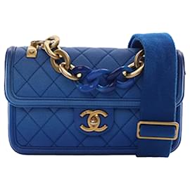 Borsa Chanel Small Quilted Caviar Sunset On The Sea Flap Satchel