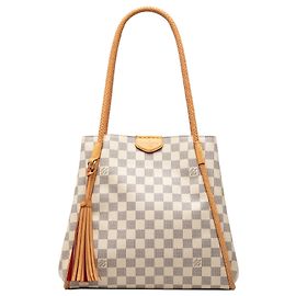 Louis Vuitton Damier Azur Propriano Tote Bag Weiß