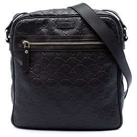 Borsa a tracolla Gucci Guccissima marrone