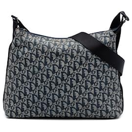 Blu Dior Diorissimo Trotter Canvas Crossbody