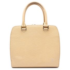 Borsa Louis Vuitton Epi Pont Neuf PM Beige