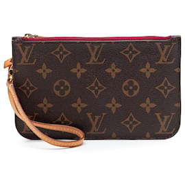 Louis Vuitton Monogram Neverfull PM Pouch braun