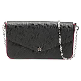Borsa a tracolla Louis Vuitton Epi Pochette Felicie nera