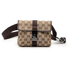 Borsa a tracolla GG Canvas Gucci beige