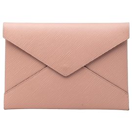 Clutch Louis Vuitton Epi Pochette Kirigami rosa