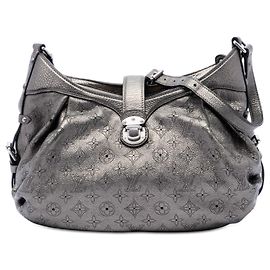Borsa a tracolla XS Louis Vuitton Monogram Mahina Argento