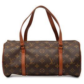 Louis Vuitton Monogram Papillon 30 Handtasche braun