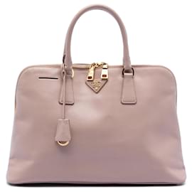 Borsa Prada Large Saffiano Lux Promenade rosa