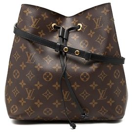 Borsa a secchiello Louis Vuitton Monogram Neonoe MM nera