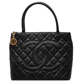 Tote Chanel Caviar Medallion nero