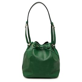 Borsa a secchiello Petit Noe in pelle Epi verde di Louis Vuitton