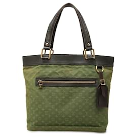 Borsa Louis Vuitton Monogram Mini Lin Lucille GM Verde