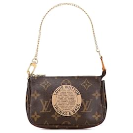 Bauletti e borse Louis Vuitton Monogram marrone Mini Pochette Accessoires