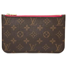 Pochette Louis Vuitton Monogram Neverfull PM Marrón
