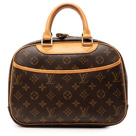 Borsa Louis Vuitton Monogram Trouville marrone