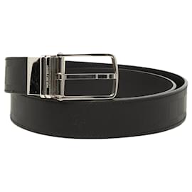 Reversibler Gürtel Louis Vuitton Damier Infini Boston Schwarz
