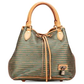 Borsa a secchiello Louis Vuitton Monogram Eden Neo verde