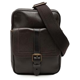 Borsa a tracolla Louis Vuitton Utah Yuma marrone