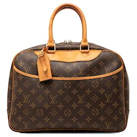 Louis Vuitton Monogram Deauville Handtasche Braun