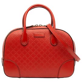 Borsa Gucci Diamante Bright in pelle rossa
