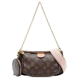 Borsa Louis Vuitton Monogram Multi Pochette Accessoires Marrone