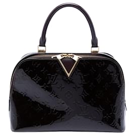 Borsa Louis Vuitton Monogram Vernis Melrose viola