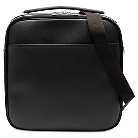 Borsa da viaggio Louis Vuitton Taiga Tura nera