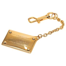 Portachiavi e charm per borsa Inventeur placcato oro Louis Vuitton Gold