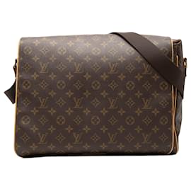 Borsa a tracolla Louis Vuitton Monogram Abbesses marrone