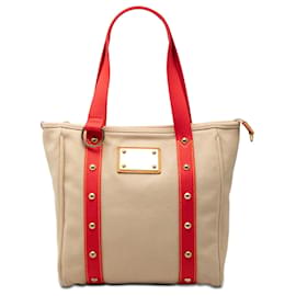 Borsa Tote Louis Vuitton Antigua Cabas MM beige