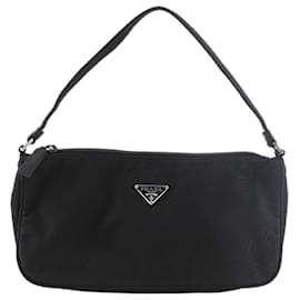 Borsa a tracolla Prada Tessuto nera