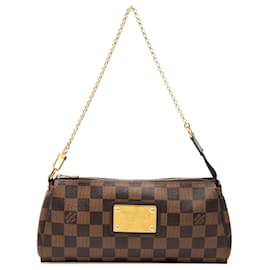 Borsa Eva Damier Ebene marrone Louis Vuitton
