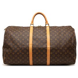 Borsa da viaggio Louis Vuitton Monogram Keepall 60 marrone