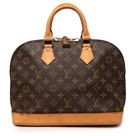 Louis Vuitton Monogram Alma PM Handtasche Braun