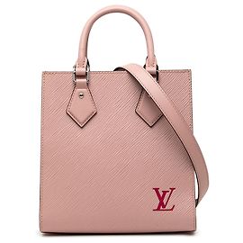 Bolso Louis Vuitton Epi Sac Plat BB rosa