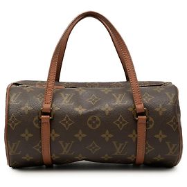 Borsa Louis Vuitton Monogram Papillon 26 marrone
