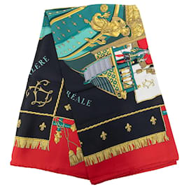 Hermès Seidentuch Multi Vue Du Carrosse De La Galere La Reale 90