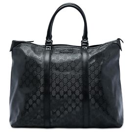 Borsa da viaggio Weekender Gucci GG Stampata Nera