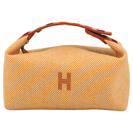Custodia Orange Hermès Small Wool Bride a Brac Au Carre Case