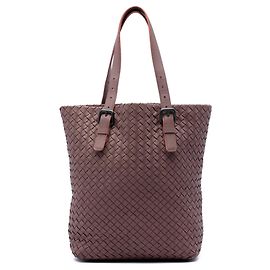 Pink Bottega Veneta Nappa Intrecciato Tote