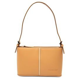 Borsa a tracolla in pelle marrone Burberry