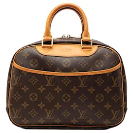 Borsa a mano Louis Vuitton Monogram Trouville Marrone