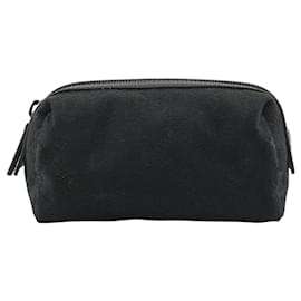Pouch Gucci GG Canvas nera