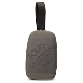 Louis Vuitton Damier Geant Mage Umhängetasche braun